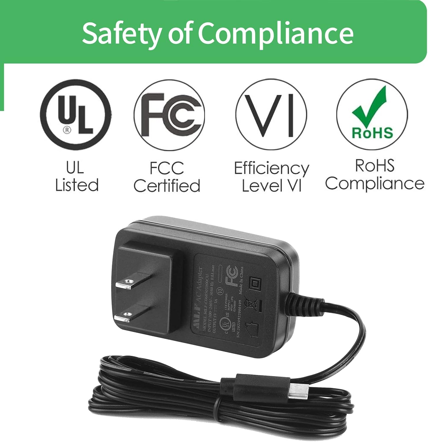 Security-01 5V 3A USB-C Replacement Power Supply for ALVIN - Image 4