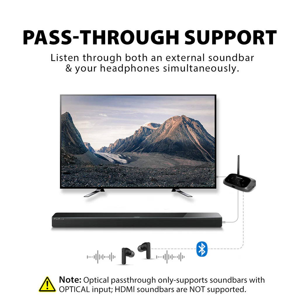 Avantree Oasis Plus 2 Bluetooth TV Transmitter - Image 4
